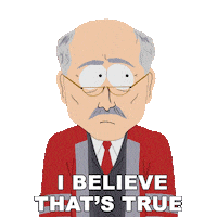 Facts I Believe Sticker by South Park