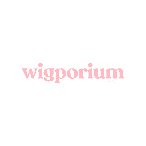 wigporium haircut hair extensions hair salon extensions Sticker