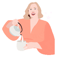 therhiannonward podcast entrepreneur tea time boss babe Sticker