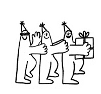 evite party congo evite birthdayparty Sticker