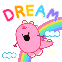 Happy Do It Sticker by DINOSALLY