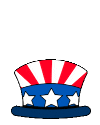 United States Celebration Sticker by Mat Voyce