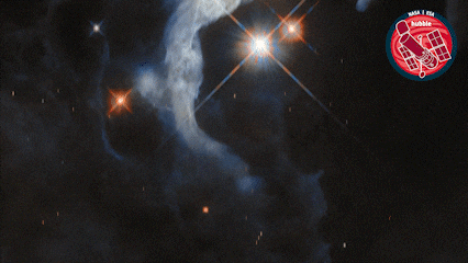 Stars Shining GIF by ESA/Hubble Space Telescope