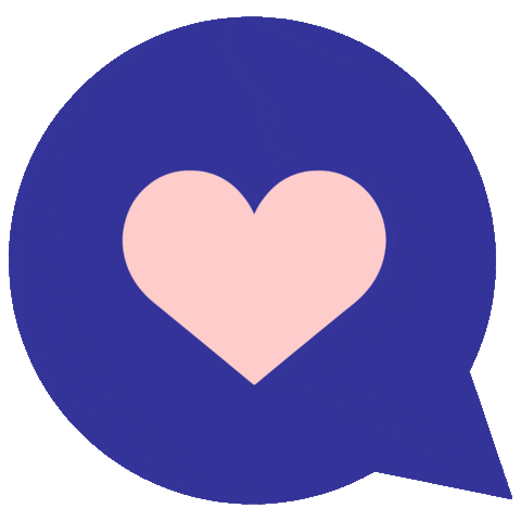 I Love You Heart Sticker by Studio Mockingbird