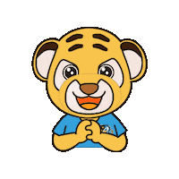 traumtraining happy tiger traumtraining Sticker