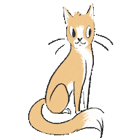 brigidmalloy cat kitty feline brigid Sticker