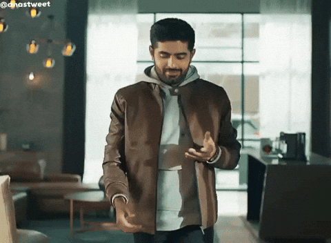Babar Azam King GIF