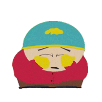 Sad Eric Cartman Sticker by South Park
