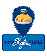 Cincinnati Sticker by Skyline Chili