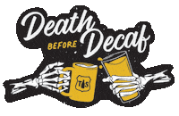 Coffee Beer Sticker by Tioga Sequoia