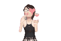 Happy Girl Sticker
