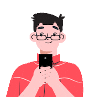 Happy Phone Sticker by Rakuten Trade