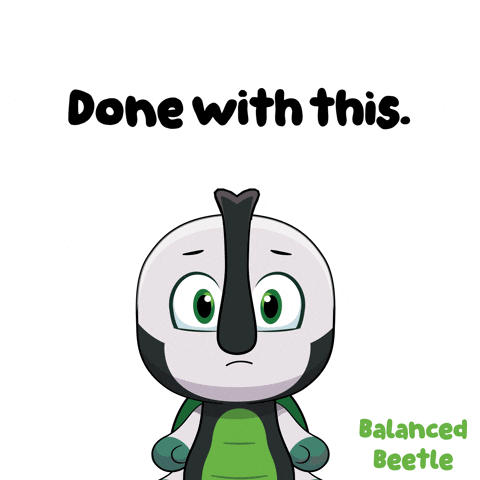 Over It Bug GIF by VeeFriends