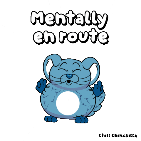 En Route Chill Sticker by VeeFriends