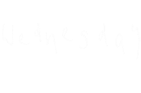 Wednesday Sticker