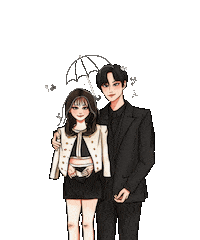 zufiann couple businessproposal abusinessproposal zufiann Sticker