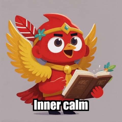 Inner Calm GIF by The Cardinal Virtue