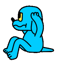 Nervous Oh Man Sticker by Jason Clarke