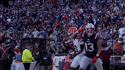 Mack Hollins Football GIF by New England Patriots