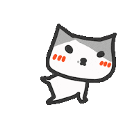 Work Out Cat Sticker by yomoyeah