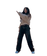 Korea Happy Dance Sticker