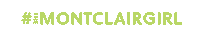 TheMontclairGirl nj montclair nj montclair girl the montclair girl Sticker