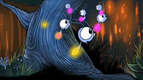 which way wtf GIF by Java Doodles
