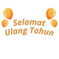 Shop Here Happy Birthday Sticker by Polki Indonesia