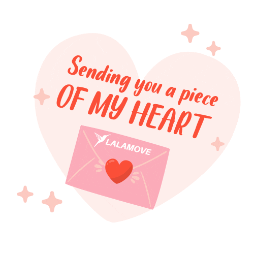 Love Letter Valentine Sticker by Lalamove