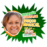 Mãe Dia Das Maes Sticker by Atacado Vem