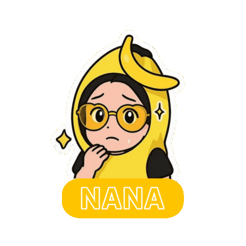 Sticker Banana Sticker