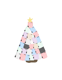 Merry Christmas Love Sticker by Handduk
