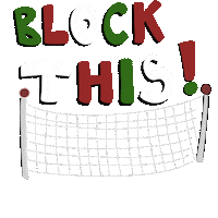 heyhoneycreative sport block this Sticker