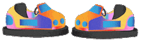 Bumpercars Sticker