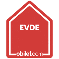 Stayhome Sticker by obilet.com