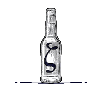 Bottle Lager Sticker by Eza Beer