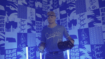 Creighton Bluejays Baseball GIF by Creighton University Athletics