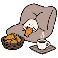 Coffee Winter Sticker