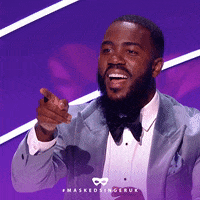 Fun Point GIF by The Masked Singer UK & The Masked Dancer UK