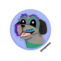 Dog Sticker by copomx