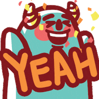 noudaisau art hello illustration design GIF