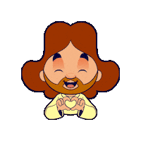 S2 Love Sticker by Amiguinhos de Deus