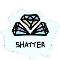 Plants Shatter Sticker by weNeed