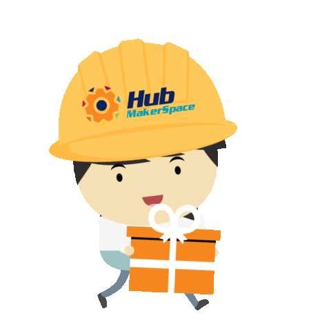 hubmakerspace giphyupload hubmakerspace Sticker