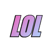 Laughing Out Loud Omg Sticker