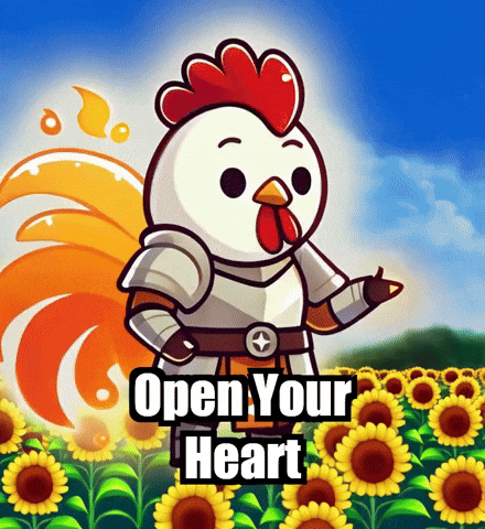 Open Your Heart Joy GIF by Zorooster