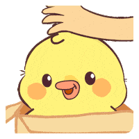 Chick Sticker