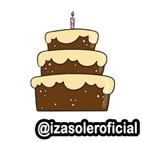 Happy Birthday Parabens Sticker by Izasoler