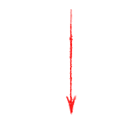 Arrow Sticker by PIN-UP.UA