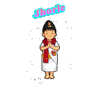 Namaste Nepali Sticker